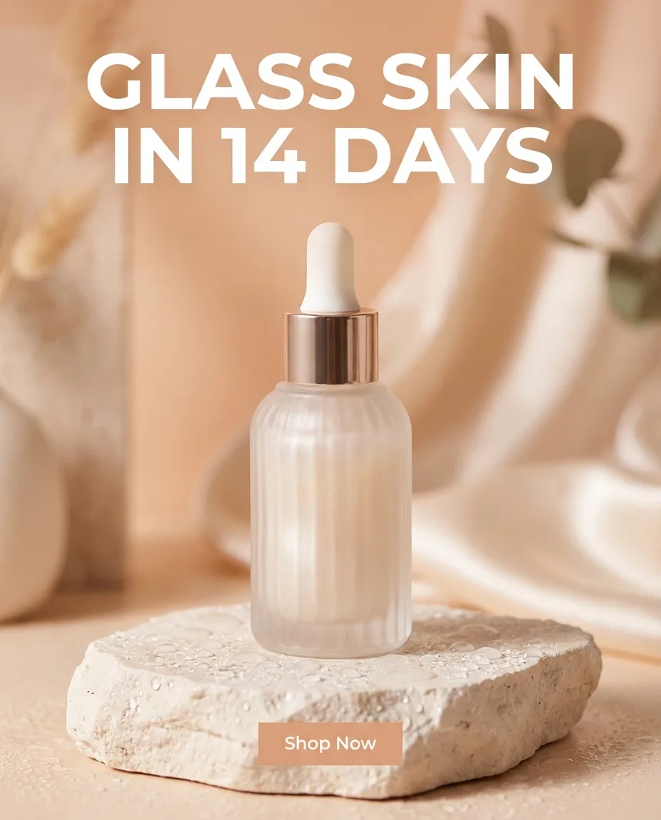 AI-generated Beauty ad creative