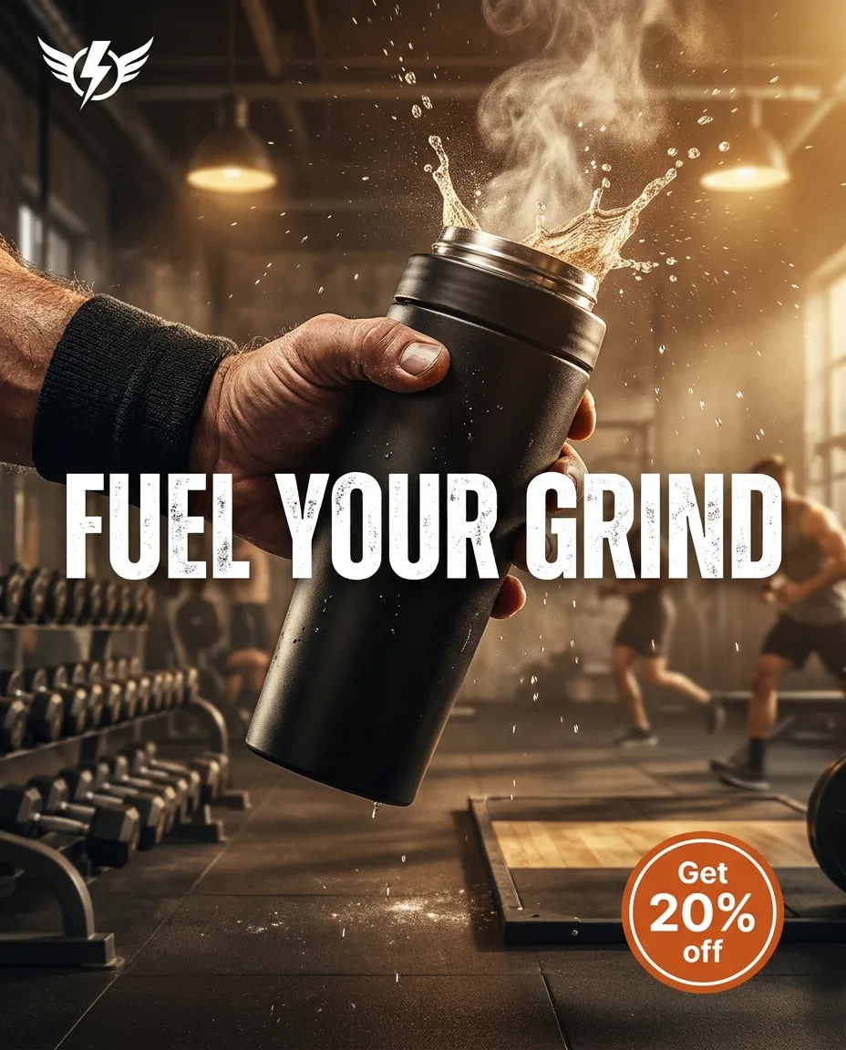 AI-generated Fitness ad creative